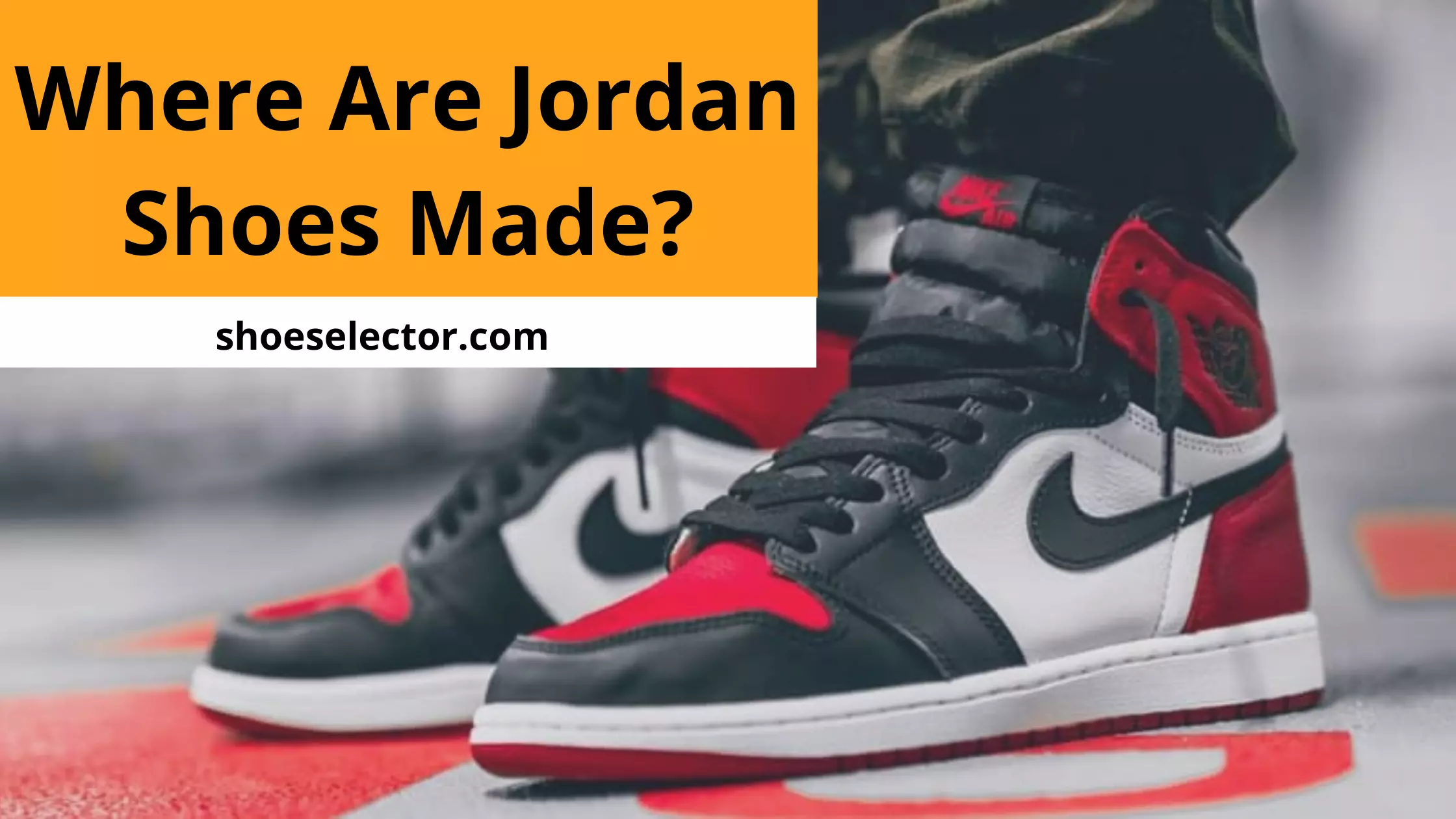 where were jordans made